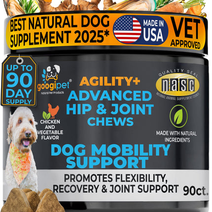 Agility+ Advanced Hip and Joint Chews for Dogs