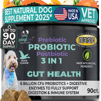 3 in 1 Probiotic Chews for Dogs