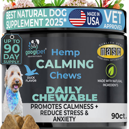 Hemp Calming Chews for Dogs
