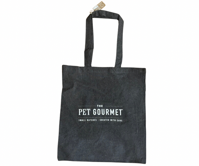 Recycled cotton market tote