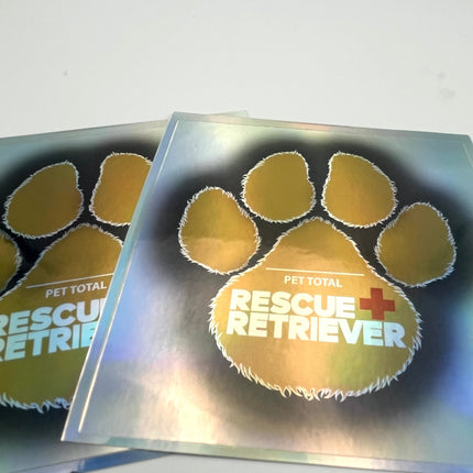 Rescue+Retriever Two Pack Decal