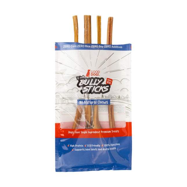 All-Natural Beef Bully Stick Dog Treats – Nutrient-Rich, and High-Protein