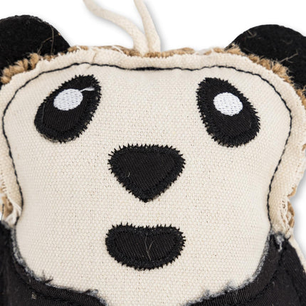 Canvas & Jute Panda-Shaped Dog Chew Toy – Durable, Safe and Non-Toxic