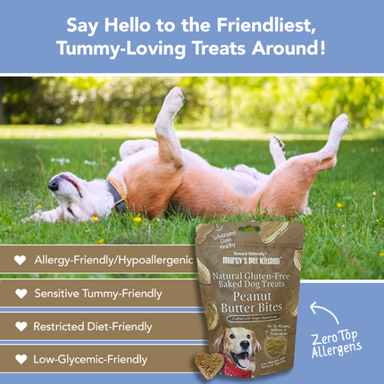 Marcy's Pet Kitchen® - 'On-The-Go' All-Natural, Vegan Peanut Butter Biscuit