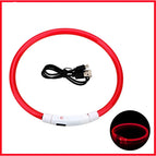 Red USB 50CM / XS Neck 28-38 cm