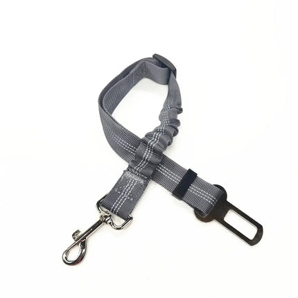 Pet Car Seat Belt Harness – Adjustable Safety Clip for Dogs & Cats
