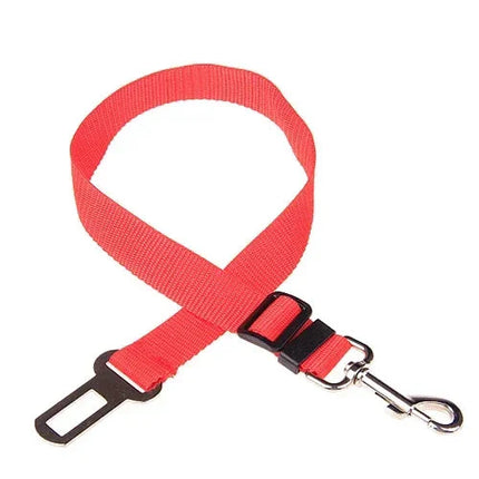 Pet Car Seat Belt Harness – Adjustable Safety Clip for Dogs & Cats