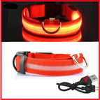 Red USB Charging / XS Neck 28-38 cm