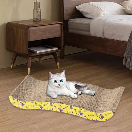 Cat Scratching Board Bed – Cardboard Scratch Pad & Nest for Cats