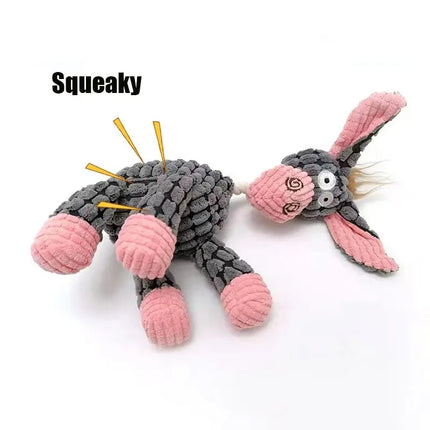 Squeaky Dog Toy – Durable Chew & Molar Toy for Small & Large Dogs