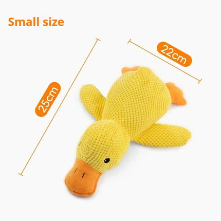 Dog Plush Sleeping Duck – Bite-Resistant & Sound Toy