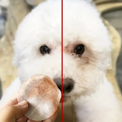 Gentle Pet Eye Wipes for Tear Stains 130 Pcs