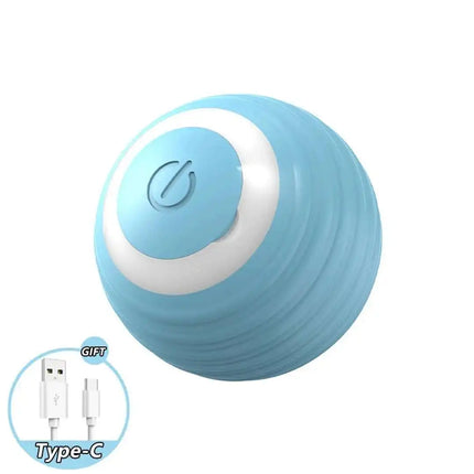Speedy Tail 2.0 Smart Interactive Cat Toy Automatic Moving Balls for Cats And Dogs Touch Motion Rolling Toy Ball for Pet Gift