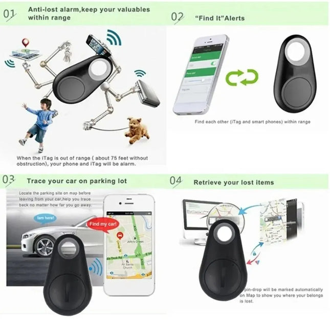 Mini Dog GPS Bluetooth 5.0 Tracker Anti-Lost Device