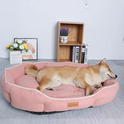 Pet Sofa Bed – Large Dog & Cat Sleeping House | Winter Warm Cushion Mat for Big Pets