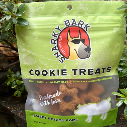 Snarky Bark Sweet Potato Pork Cookie Treats