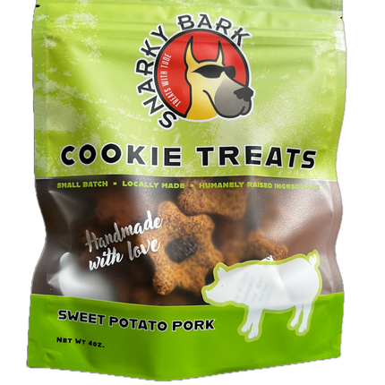 Snarky Bark Sweet Potato Pork Cookie Treats