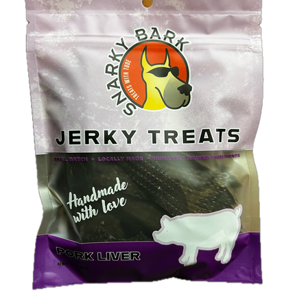 Snarky Bark Pork Liver Jerky