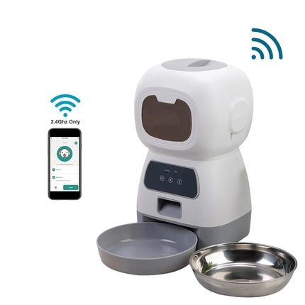 3.5L Automatic Pet Feeder for Cats Wi-Fi