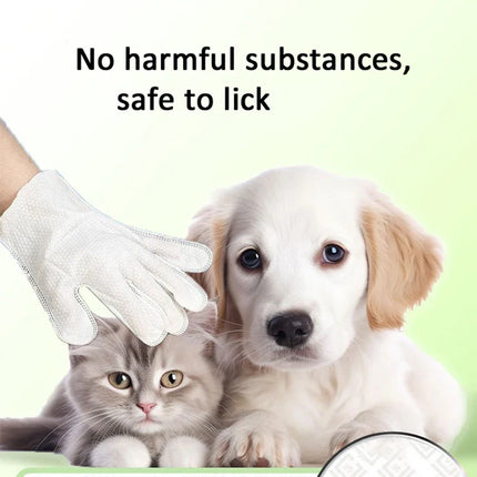 No-Rinse Cat Bath Wipes For Stress-Free Cleaning - 6Pcs