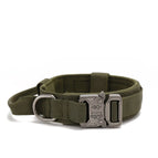 Green dog collar / M (36-48CM)