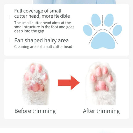 Electric Paw Trimmer for Dogs