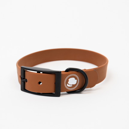 The Modern Dog Company - Coco Brown Collar (Weather + Odor Resistant)