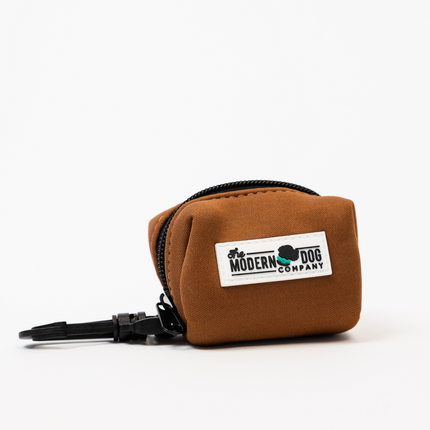 The Modern Dog Company - Coco Brown Poop Bag Holder
