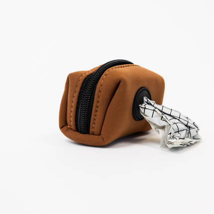 The Modern Dog Company - Coco Brown Poop Bag Holder