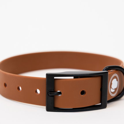 The Modern Dog Company - Coco Brown Collar (Weather + Odor Resistant)