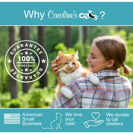 Caroline's Cats Silvervine Powder Packets for Cat Toys - Gall Fruit Refill Pouches More Potent Than Catnip Replacements for Flapping Bird, Flopping Fish, and More