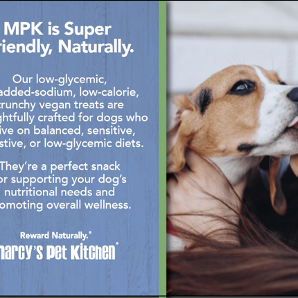 Marcy's Pet Kitchen-Vet Recommend- All Natural-Vegan Homemade,-Gluten Free-Chicken Free-for Sensitive Stomachs-Made in The USA Only