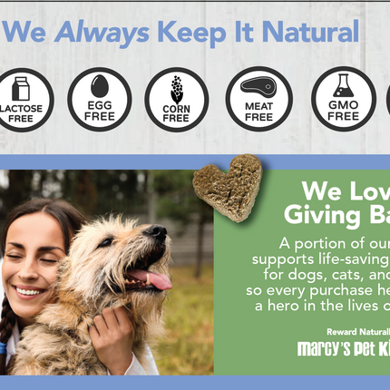 Marcy's Pet Kitchen-Vet Recommend- All Natural-Vegan Homemade,-Gluten Free-Chicken Free-for Sensitive Stomachs-Made in The USA Only