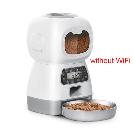3.5L Automatic Pet Feeder for Cats Wi-Fi