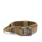 Khaki dog collar / M (36-48CM)