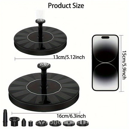 Solar Fountain Pump for Outdoor Pools, Ponds & Gardens – Summer Use