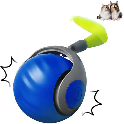 Speedy Tail 2.0 Smart Interactive Cat Toy Automatic Moving Balls for Cats And Dogs Touch Motion Rolling Toy Ball for Pet Gift