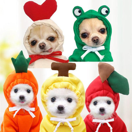 Cute Warm Small Dog Hoodies