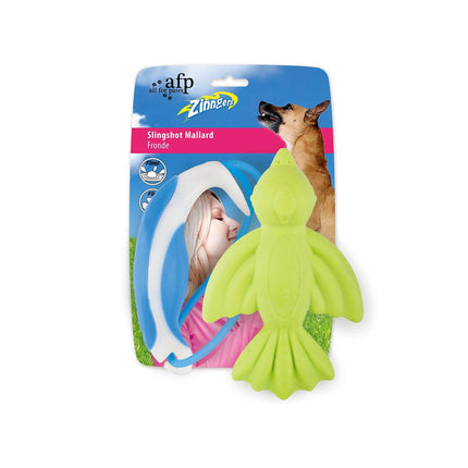 Mallard Interactive Dog Toy with Slingshot