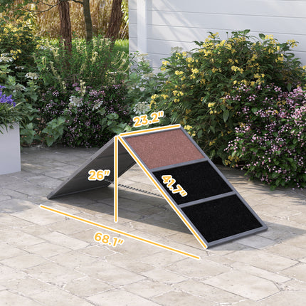 Dog Agility Equipment Ramp with Non-slip Surface
