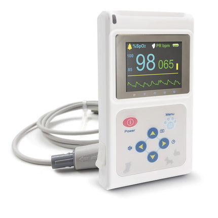 Contec Veterinary Color Display CMS60D-VET Pulse Oximeter Spo2 Probe PR Monitor