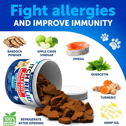 Probiotics For Dogs Support Gut Health Itchy Skin Allergies Immunity Yeast Balance Dog Probiotics And Digestive Enzymes With Prebiotics Reduce Diarrhea Gas 180 Probiotic Chews For Dogs