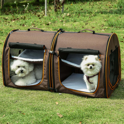 39" Portable Soft-Sided Cat Carrier