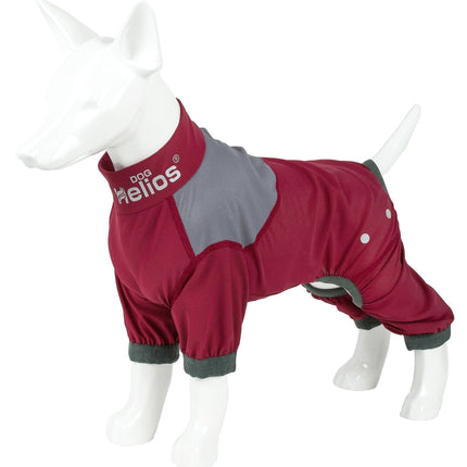 Dog Helios ® 'Tail Runner' Lightweight 4-Way-Stretch Breathable Yoga Dog Tracksuit