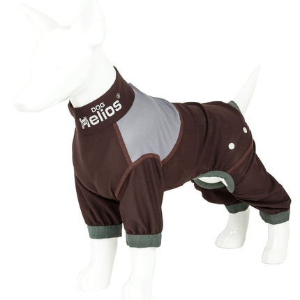 Dog Helios ® 'Tail Runner' Lightweight 4-Way-Stretch Breathable Yoga Dog Tracksuit