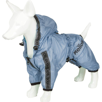 Dog Helios ® 'Torrential Shield' Waterproof and Adjustable Full Body Dog Raincoat