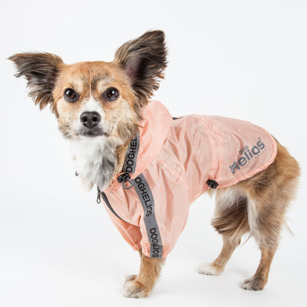 Dog Helios ® 'Torrential Shield' Adjustable and Waterproof Dog Raincoat Poncho