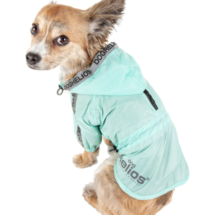 Dog Helios ® 'Torrential Shield' Adjustable and Waterproof Dog Raincoat Poncho