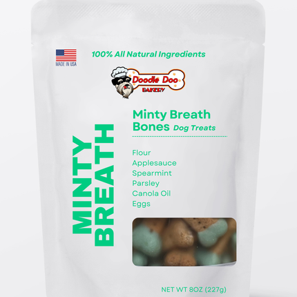 🍃Homemade Dog Treats - Minty Breath Blend Dog Snacks 1/2lb.