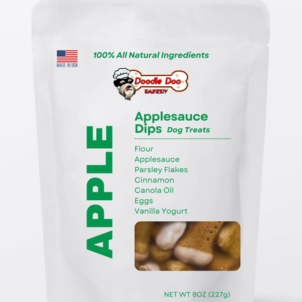 Homemade Dog Treats - Applesauce Dips Treat 1/2lb
